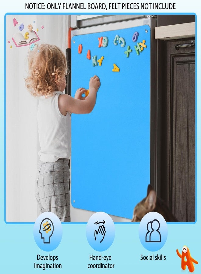 Poen لوحتان من اللباد من بوين، مقاس 41 × 29 بوصة، للأطفال الصغار، قصص من اللباد، أنشطة لعب، مجموعة أدوات للعب، مناسبة لرياض الأطفال، تعليق على الحائط، هدايا عيد ميلاد للأولاد والبنات، أنشطة تعليمية منزلية، أزرق، أسود - Image 5